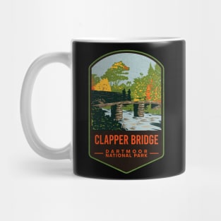 Clapper Bridge Dartmoor National Park Mug